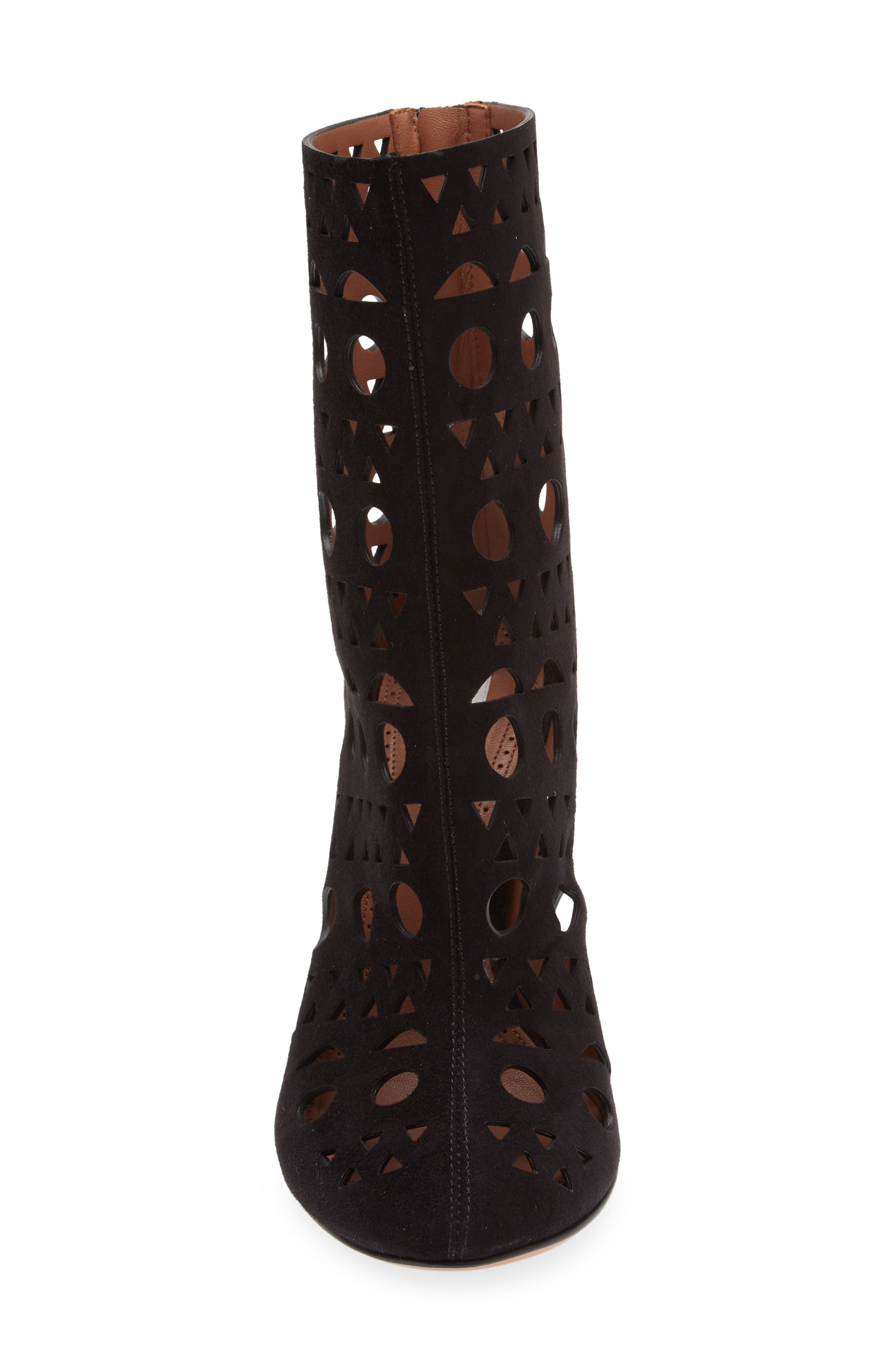 Alaïa Vienne Wedge Bootie, Alternate, color, 