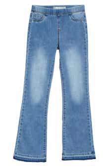 Tractr Kids' Pull-On Knit Flare Jeans