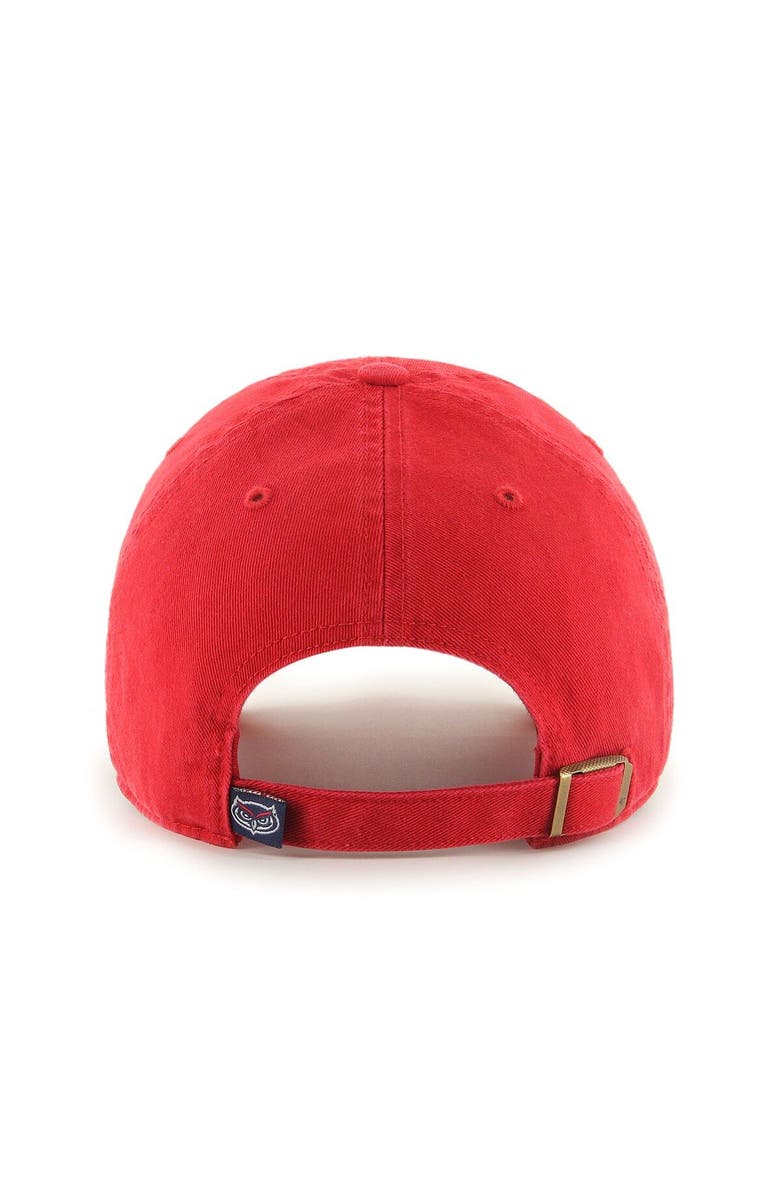 '47 Men's '47 Red FAU Owls Clean Up Adjustable Hat, Alternate, color,