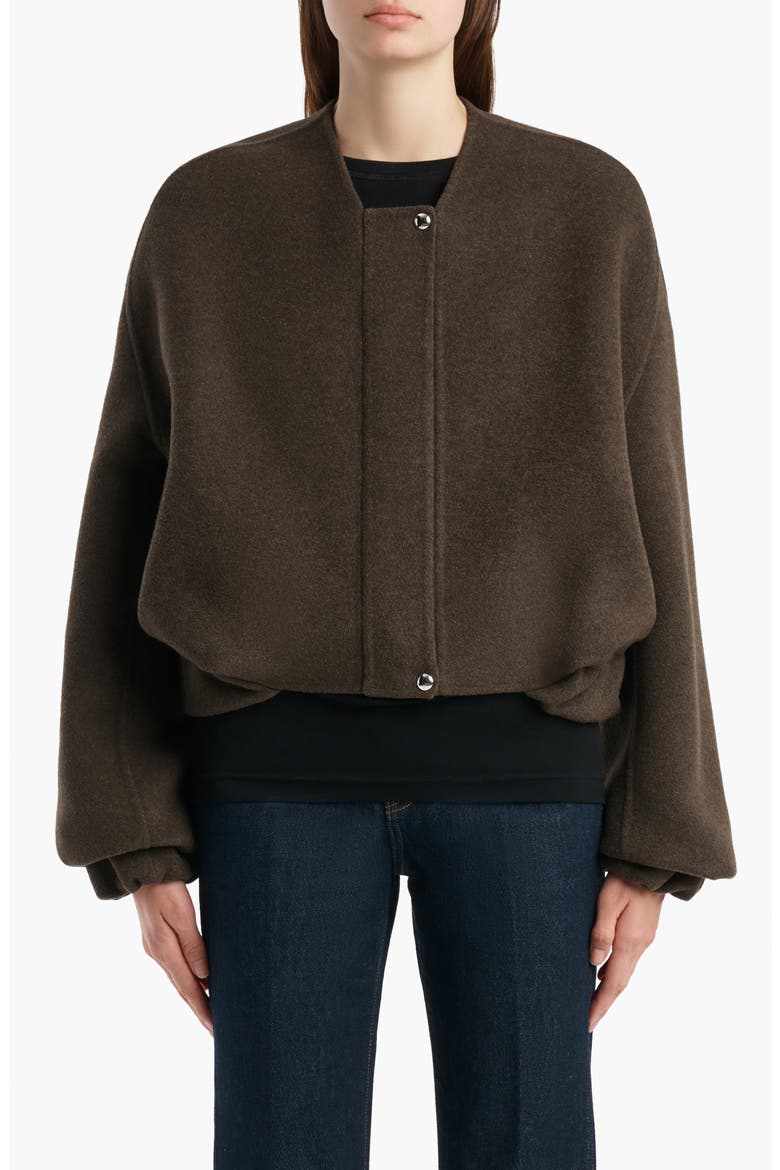 Cordan Wool Jacket, Main, color, ARMY MELANGE