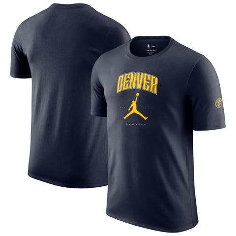 Unisex Jordan Brand Navy Denver Nuggets Essential Cities T-Shirt