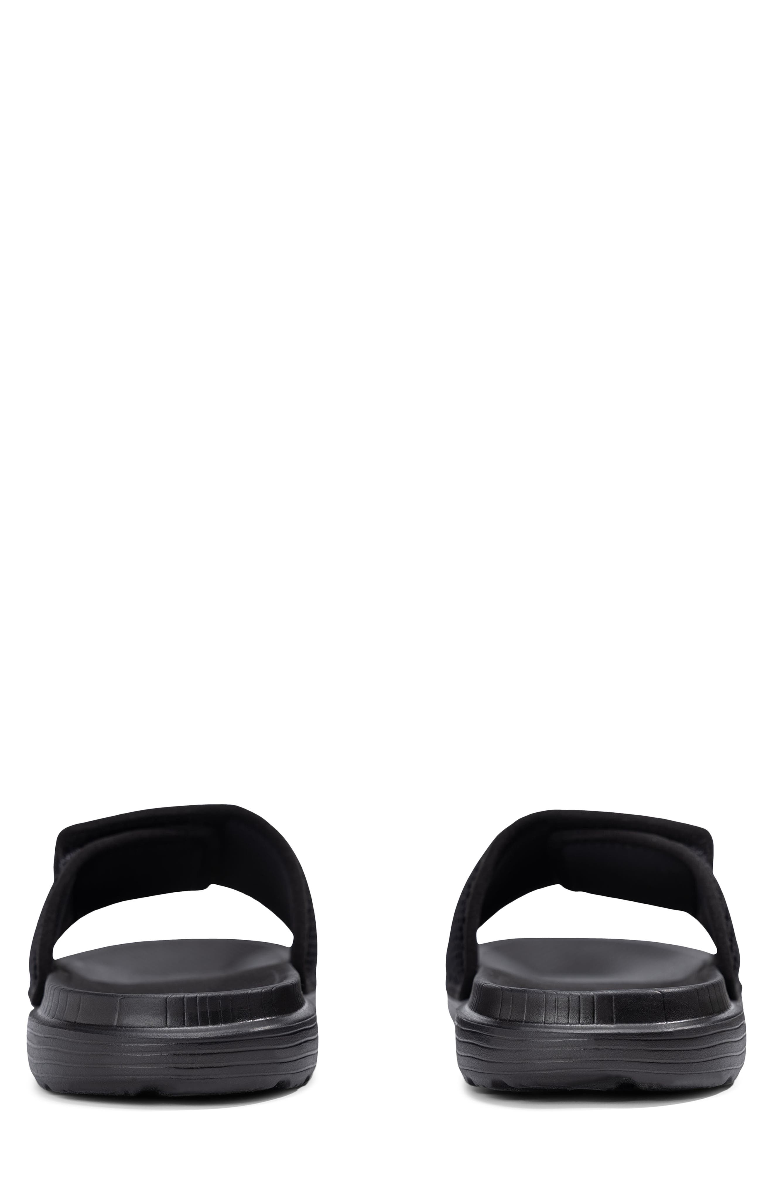 Salt Life The Reel Pool Slide Sandal, Alternate, color, Black/Black