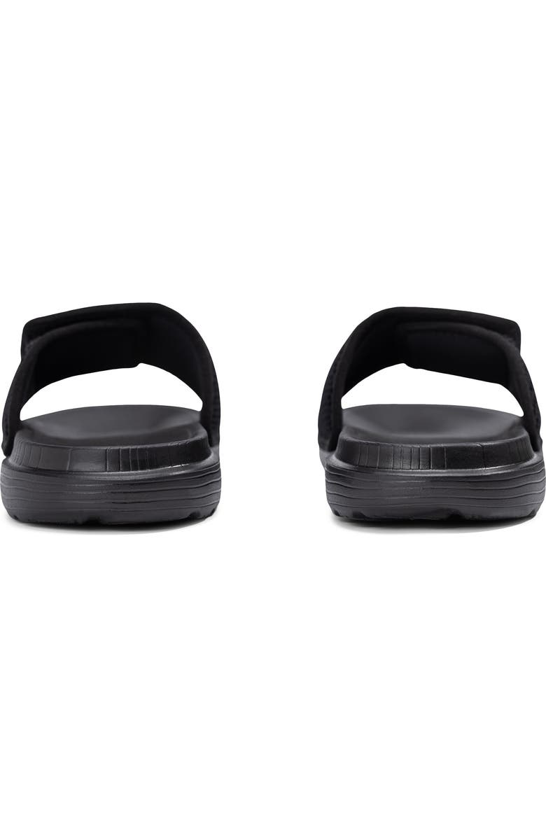 Salt Life The Reel Pool Slide Sandal, Alternate, color, Black/Black