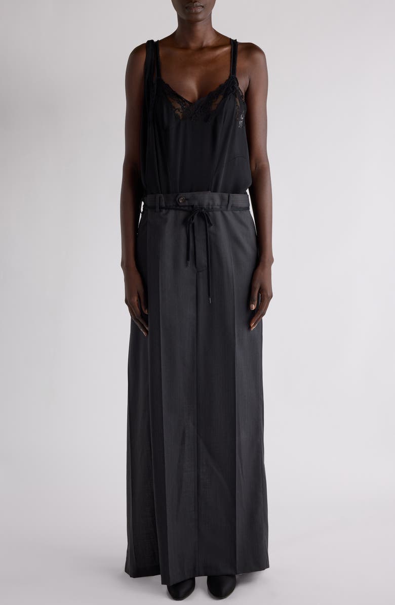 Balenciaga Patched Slipdress, Main, color, 