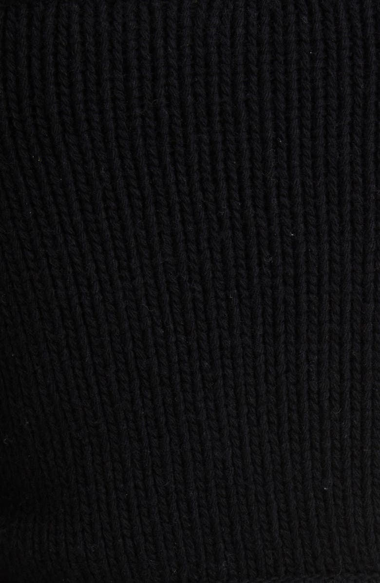 Chloé Cutout Off the Shoulder Wool & Cashmere Midi Dress, Alternate, color, 