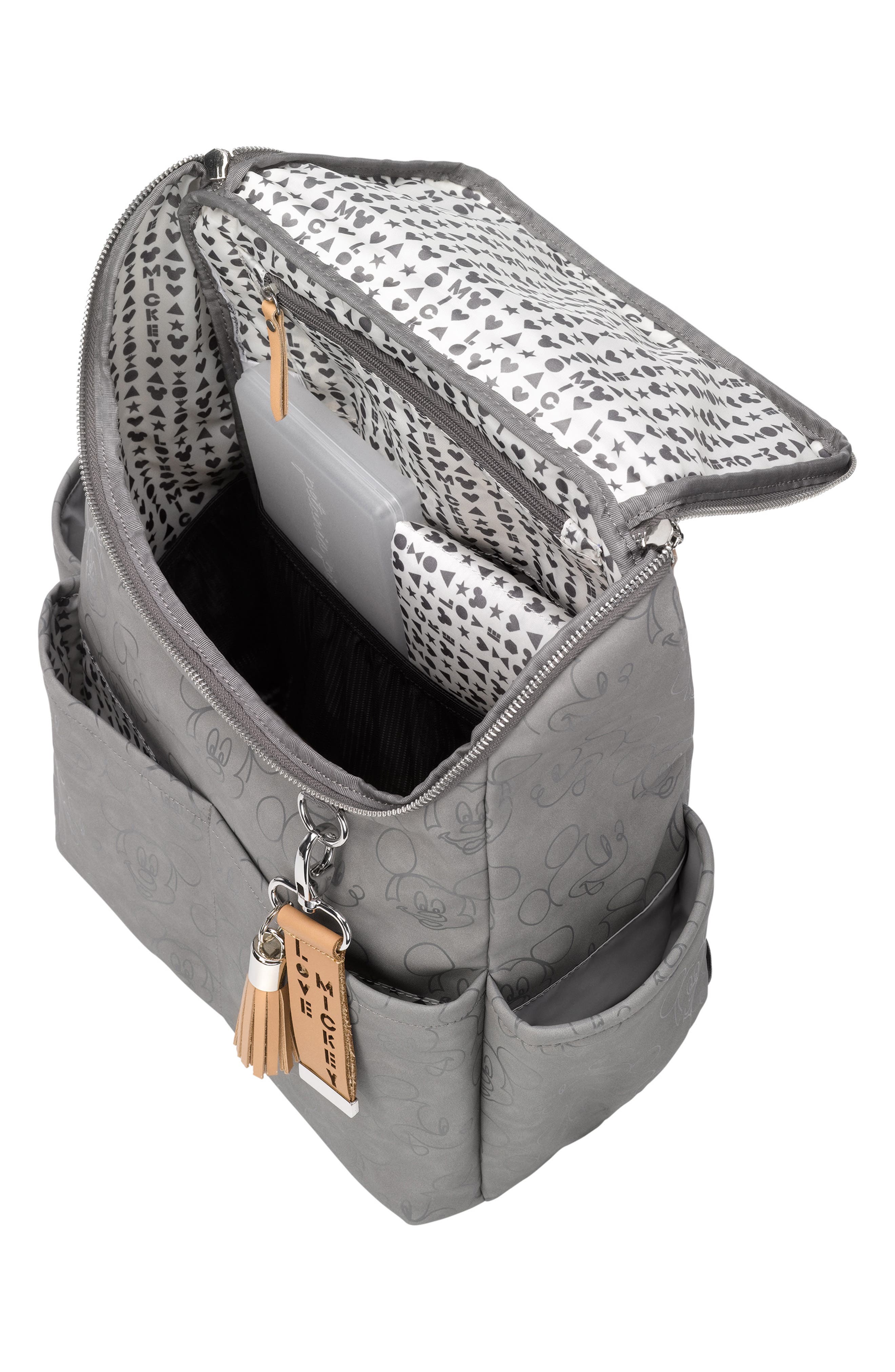 Petunia Pickle Bottom x Disney Mickey Mouse Method Diaper Backpack, Alternate, color, 