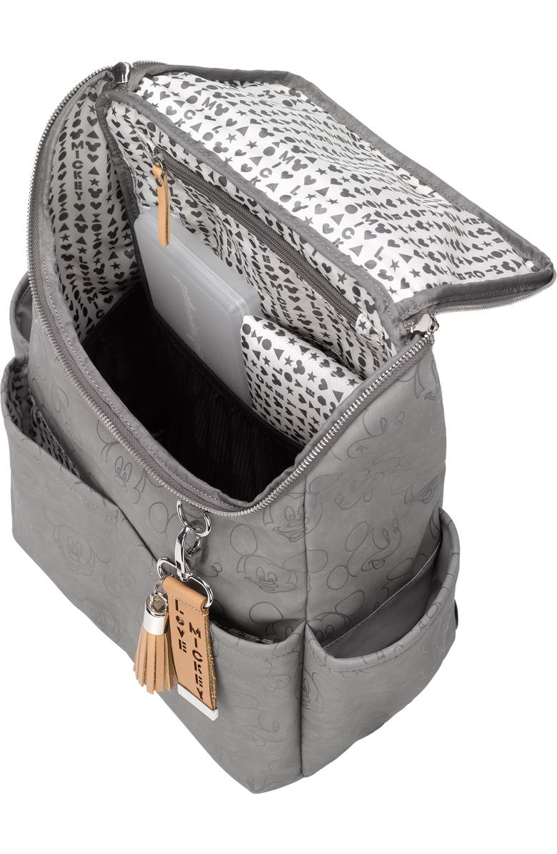 Petunia Pickle Bottom x Disney Mickey Mouse Method Diaper Backpack, Alternate, color,