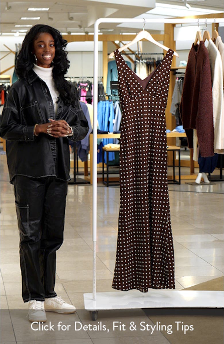 Nellie Polka Dot Maxi Dress, sales video thumbnail