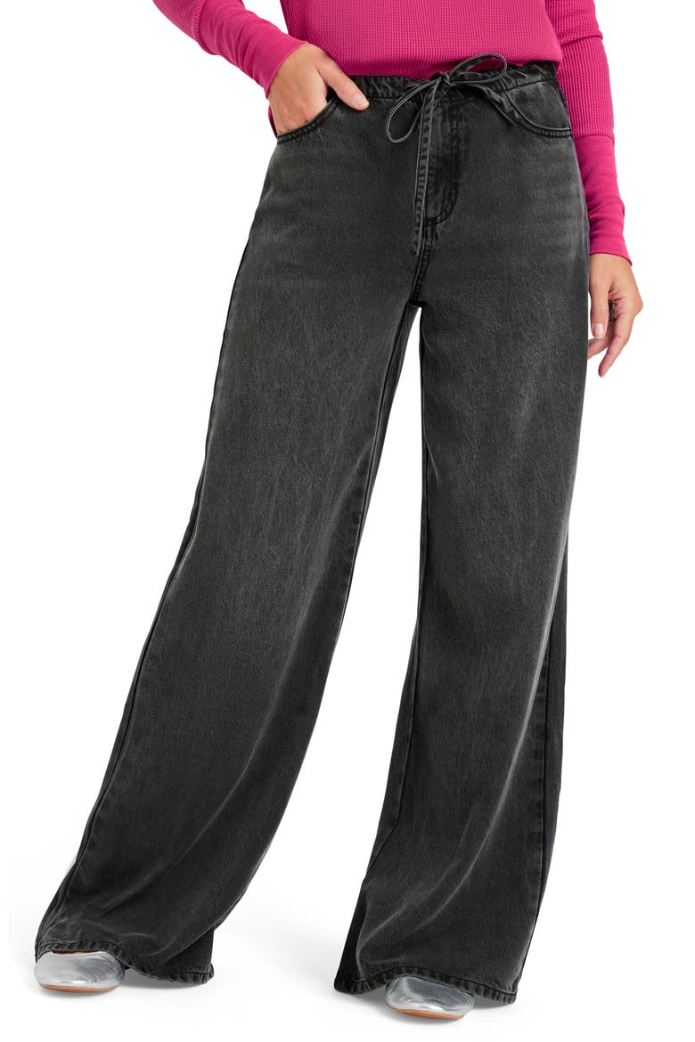 Lounge Denim Pants, Main, color, CHARCOAL