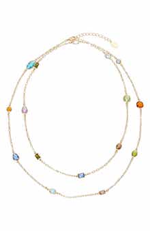 RIVKA FRIEDMAN Multi Cubic Zirconia Necklace