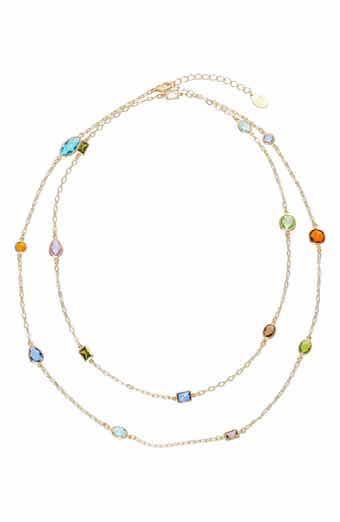 RIVKA FRIEDMAN Multi Cubic Zirconia Necklace