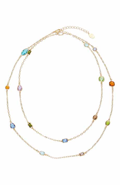 RIVKA FRIEDMAN Multi Cubic Zirconia Necklace