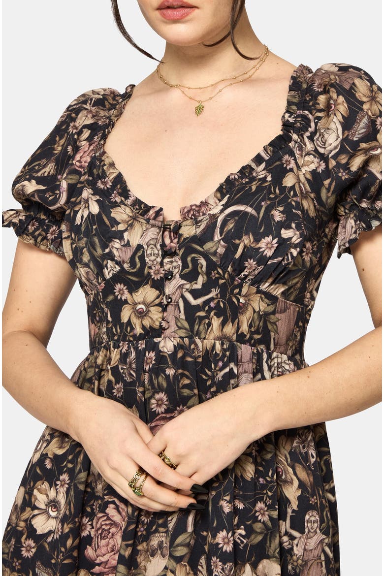 Short Sleeve Midi Dress, Alternate, color, Green