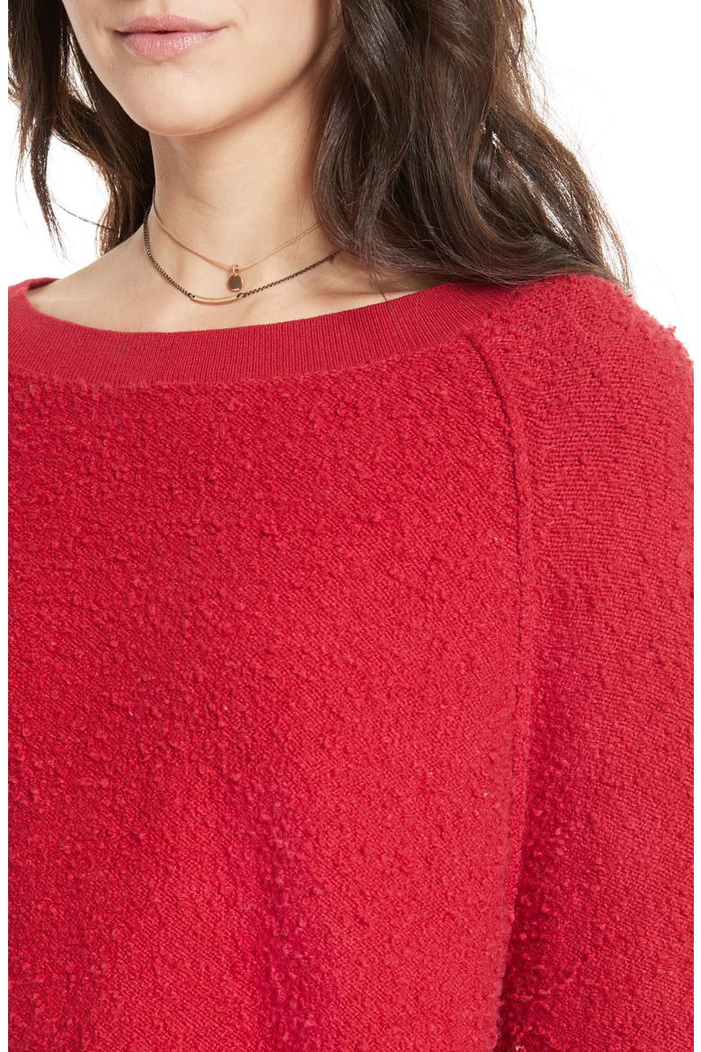 Found My Friend Sweatshirt, Alternate, color, RED