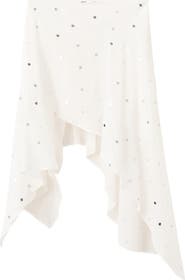 MANGO Sequin Asymmetric Skirt