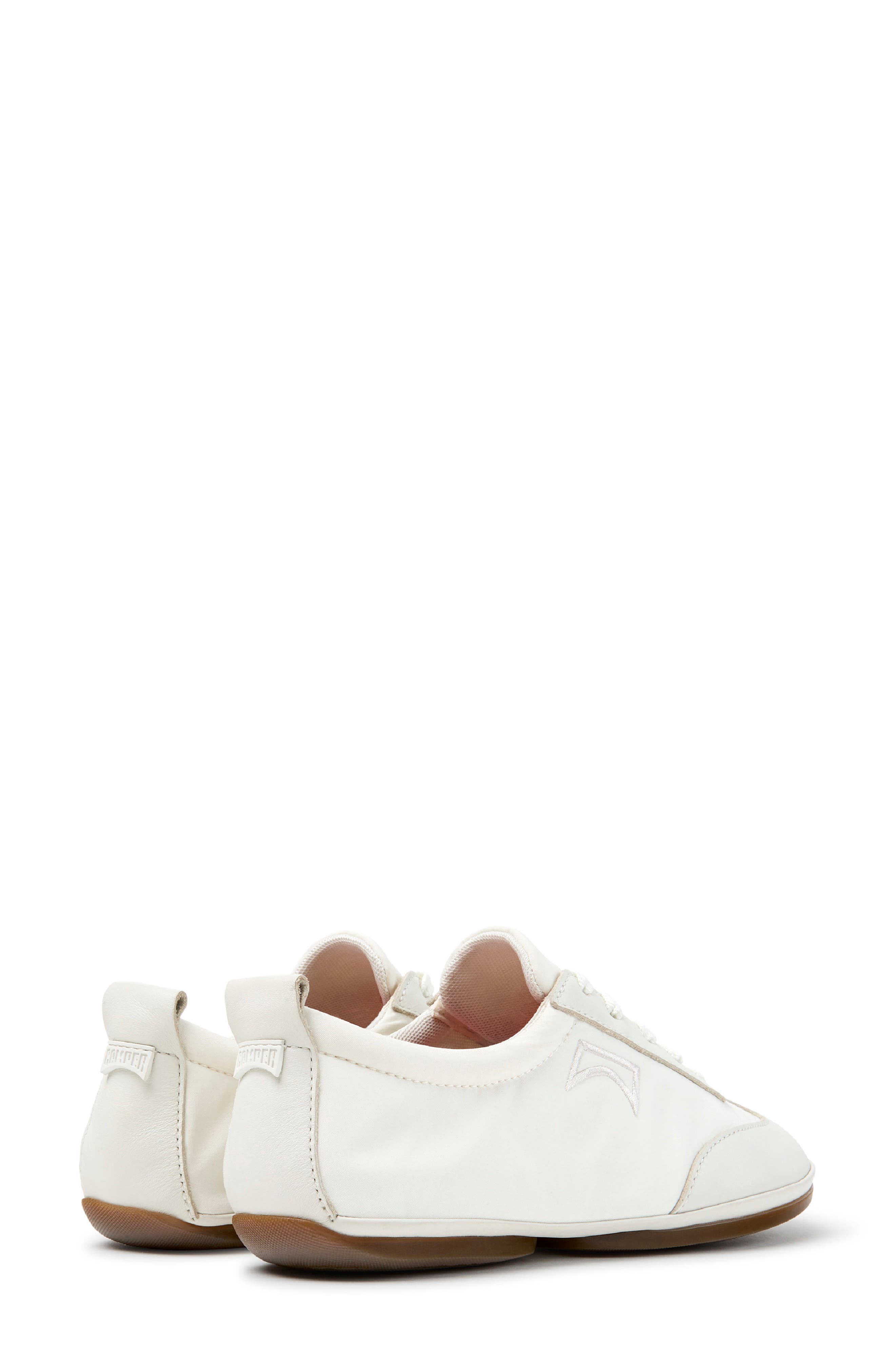Right Nina Sneaker, Alternate, color, WHITE NATURAL