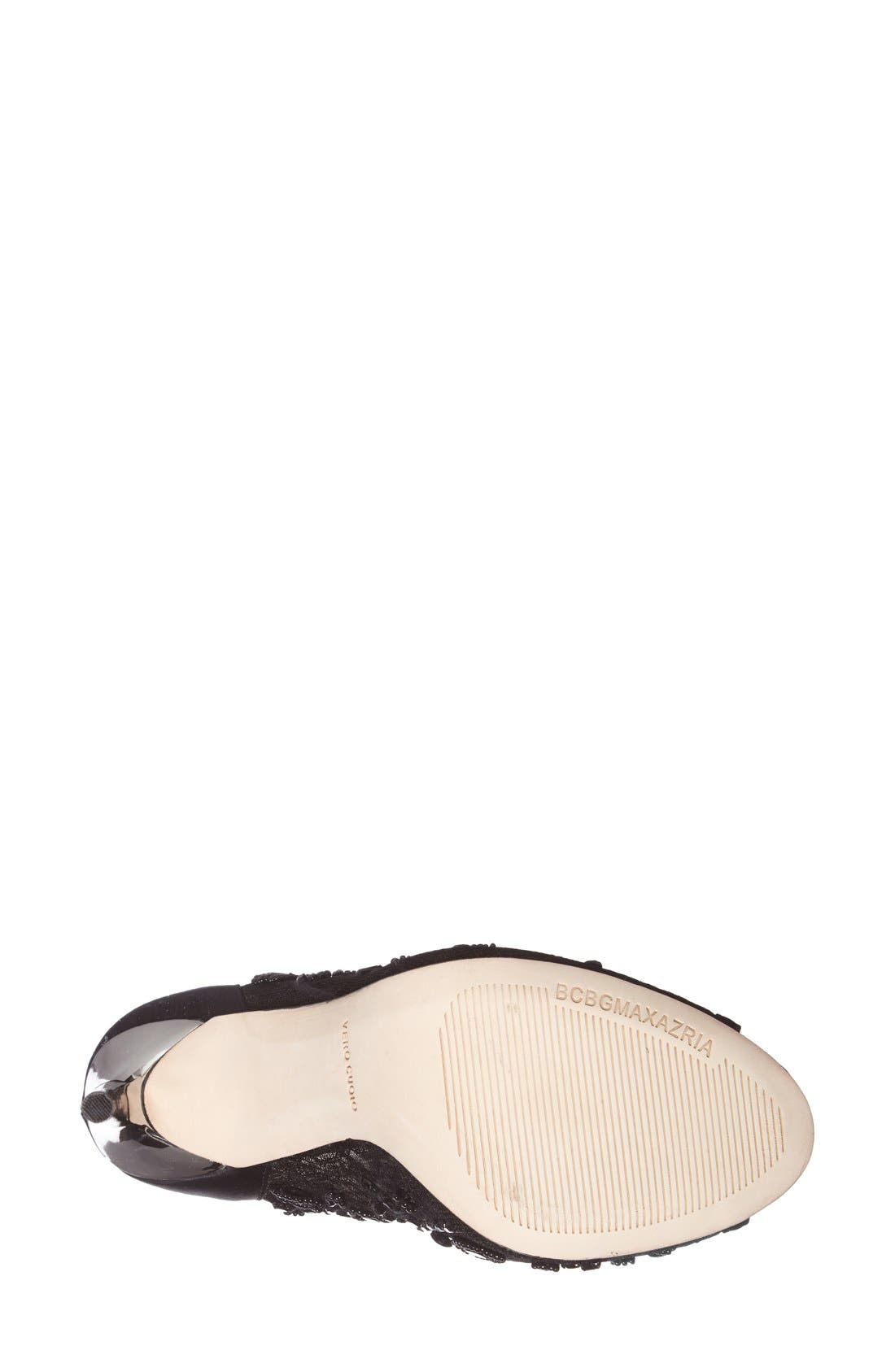 'Deedie' Bootie, Alternate, color, BLACK