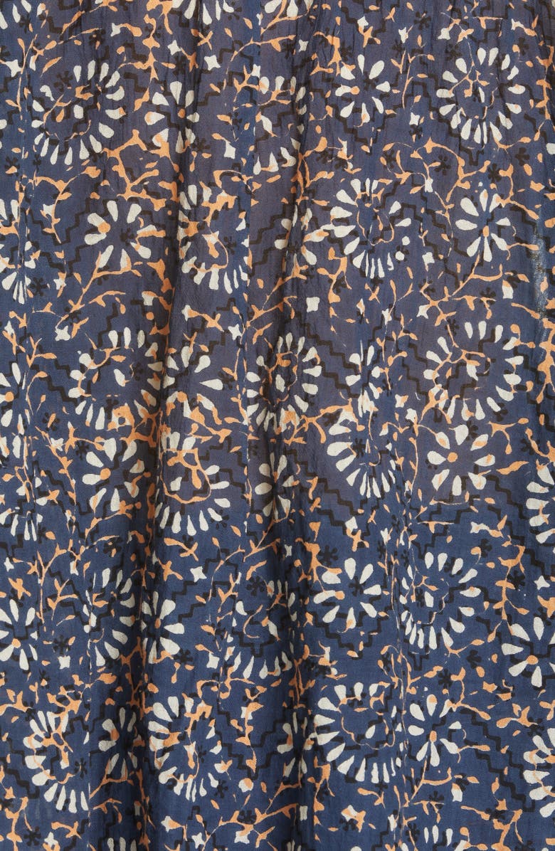 Ulla Johnson Lillian Ruffle Trim Blouse, Alternate, color,