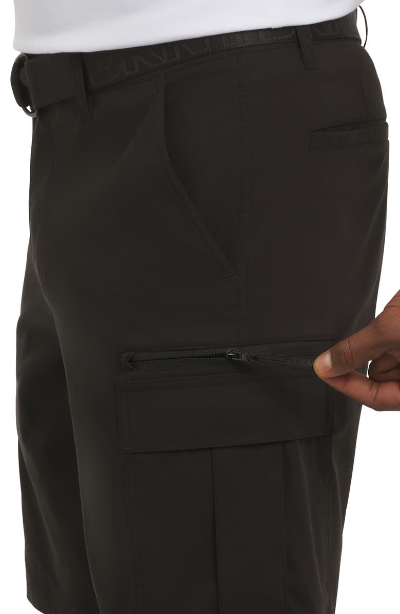 DKNY SPORTSWEAR Pablo Shorts, Alternate, color, Black