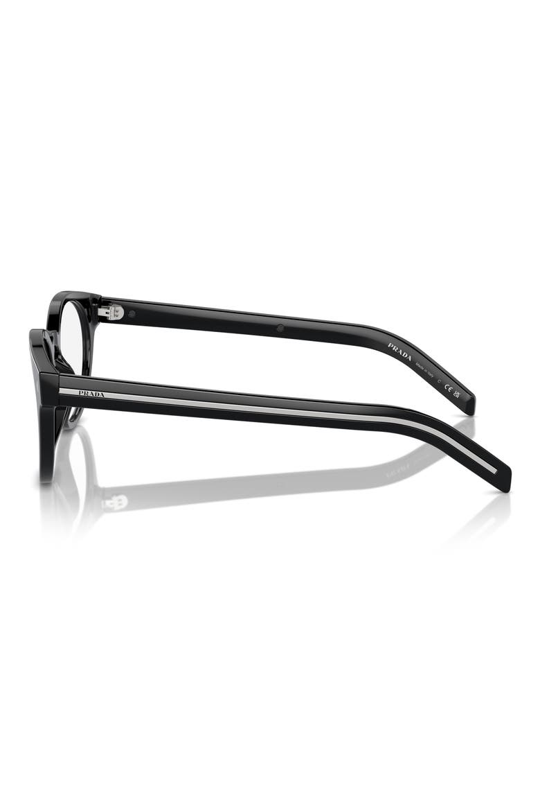 52mm Phantos Optical Glasses, Alternate, color, BLACK