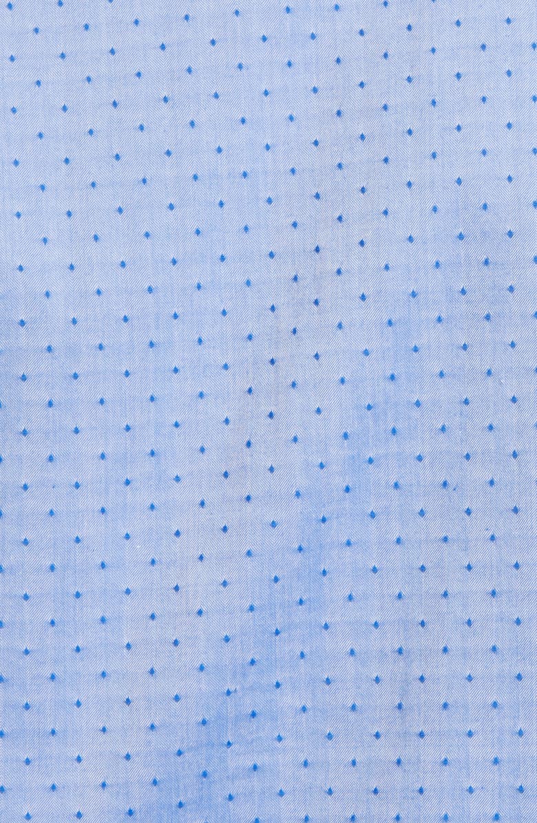 English Laundry Trim Fit Dot Dress Shirt, Alternate, color, 