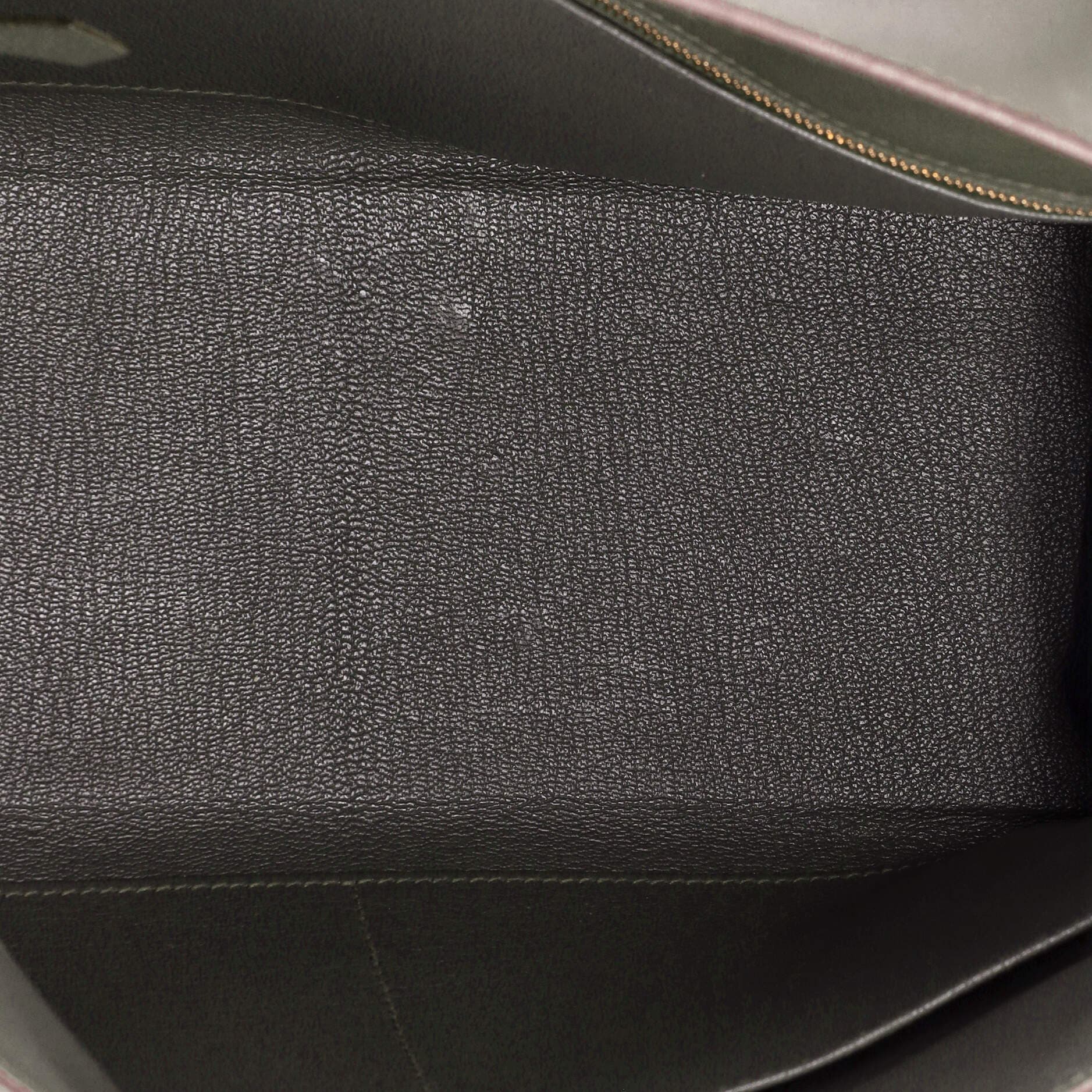 Pre-Owned Hermes Kelly Handbag Grey Evercolor with Gold Hardware 28, Alternate, color, 