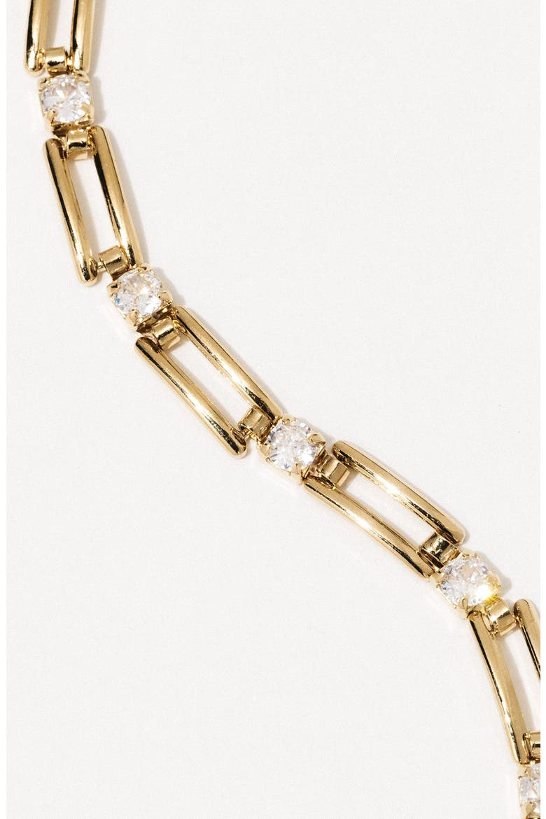 Gianna Chain Link Bracelet, Alternate, color, GOLD
