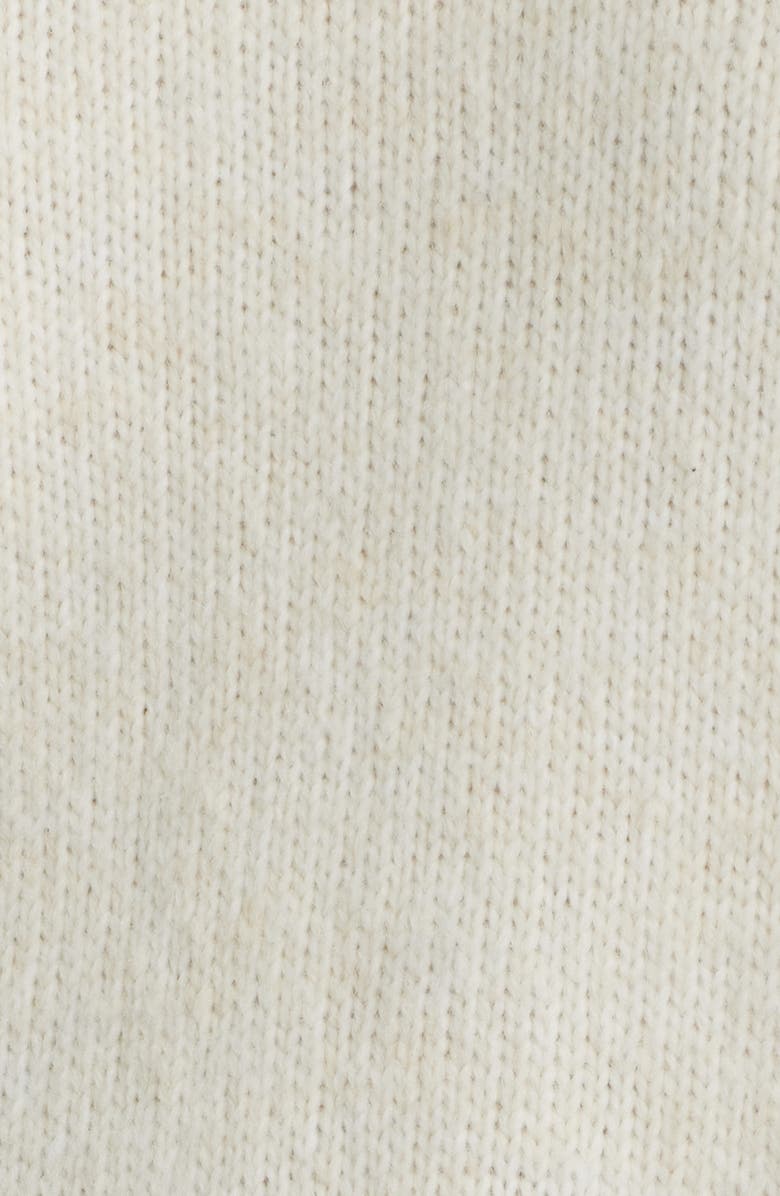 CITY BLUES Open Stitch Sleeve Sweater, Alternate, color, Bone