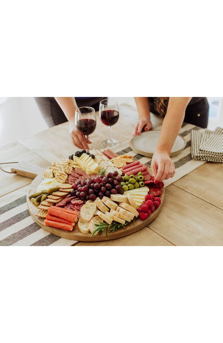 Picnic Time Ravi Round Charcuterie Serving Board, Alternate, color,