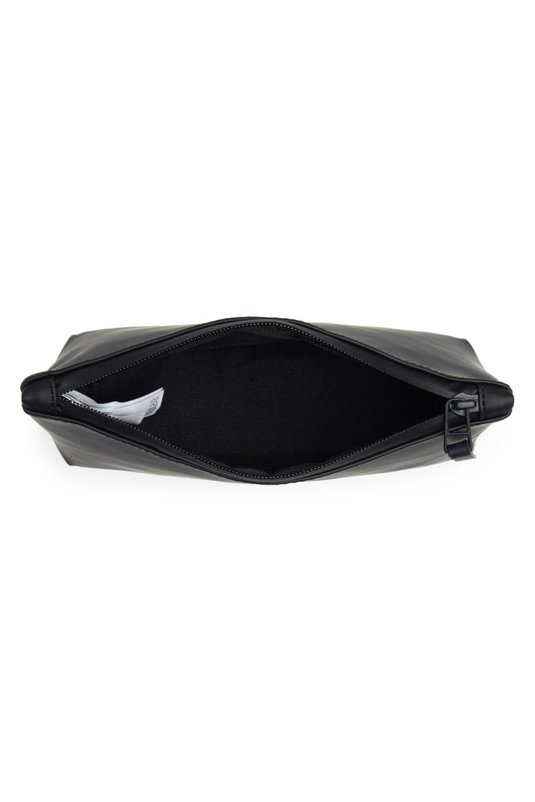 Waterproof Cosmetics Bag, Alternate, color, BLACK