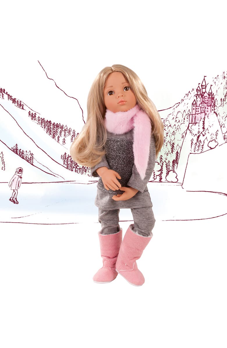 Gotz Happy Kidz Emily "Goes To The Cinema" 19" Standing Doll, Alternate, color, Multicolored