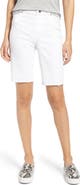 Hue High Waist Bermuda Denim Shorts