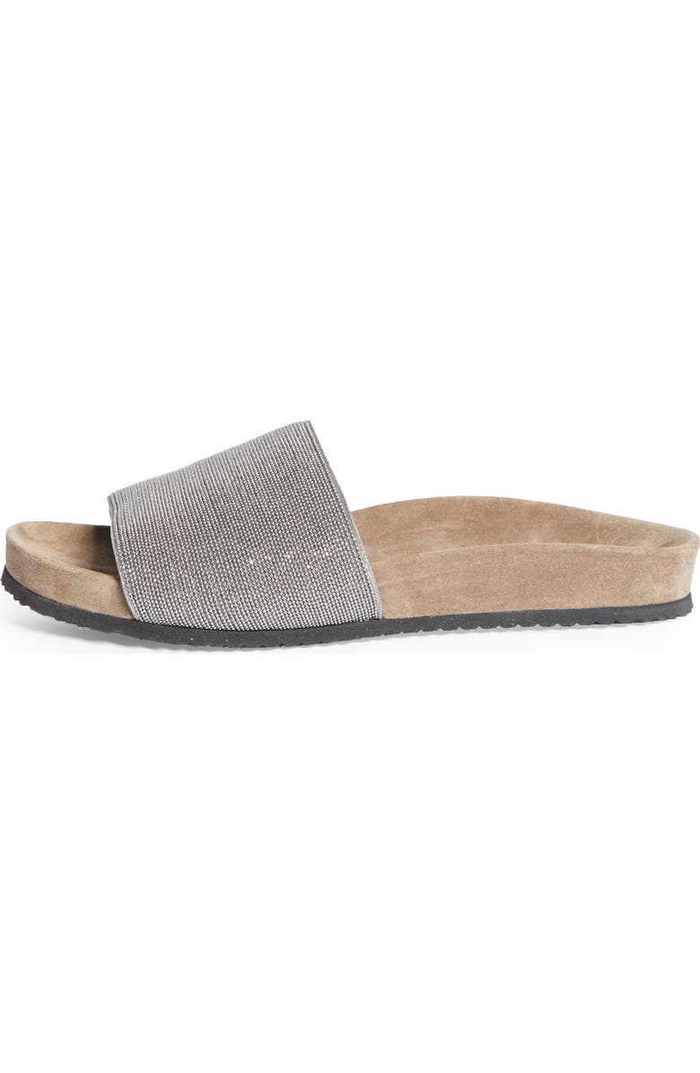 Brunello Cucinelli Monili Slide Sandal, Alternate, color,