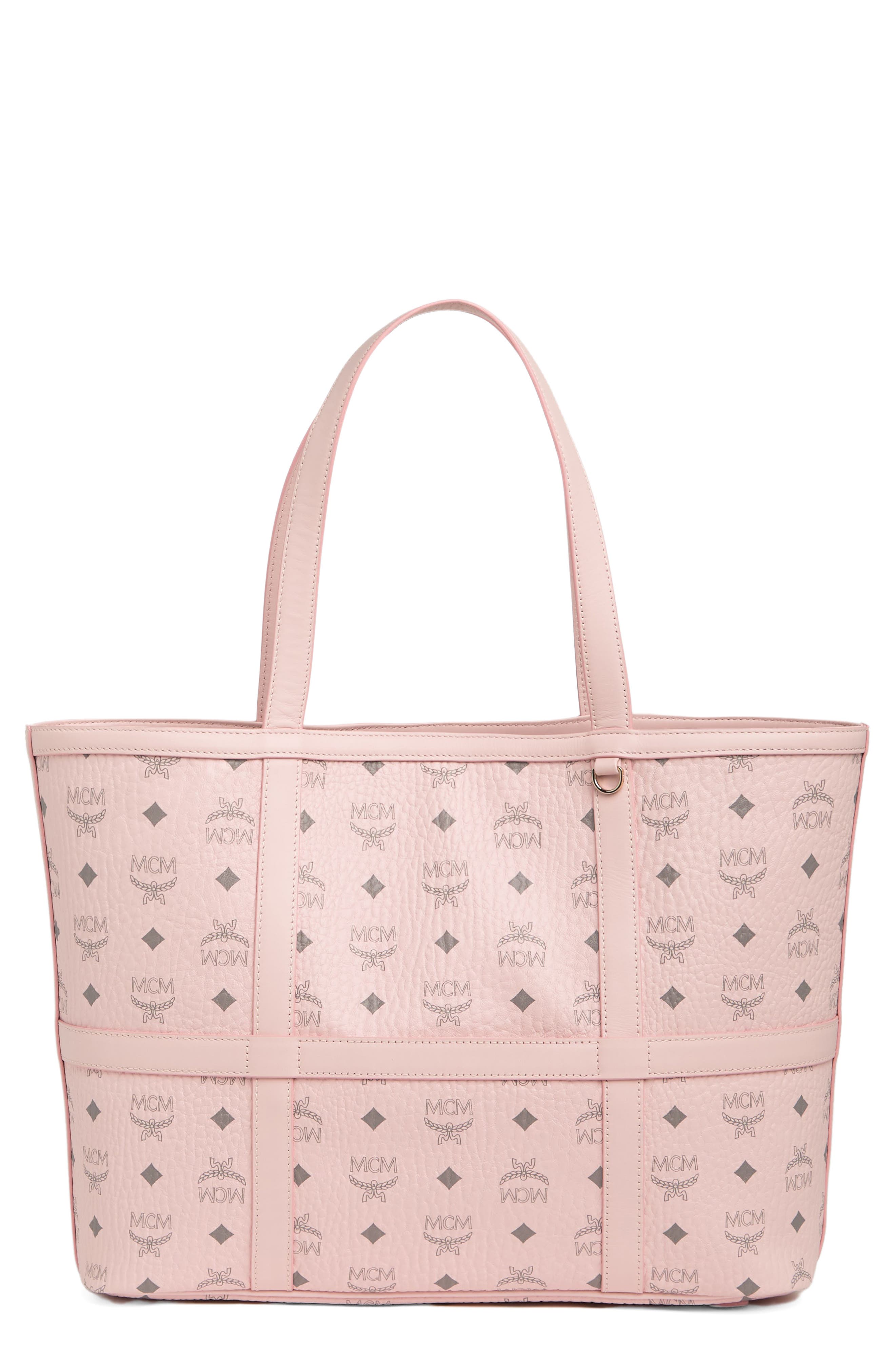 MCM Aren Visetos Medium Shopper, Main, color, 