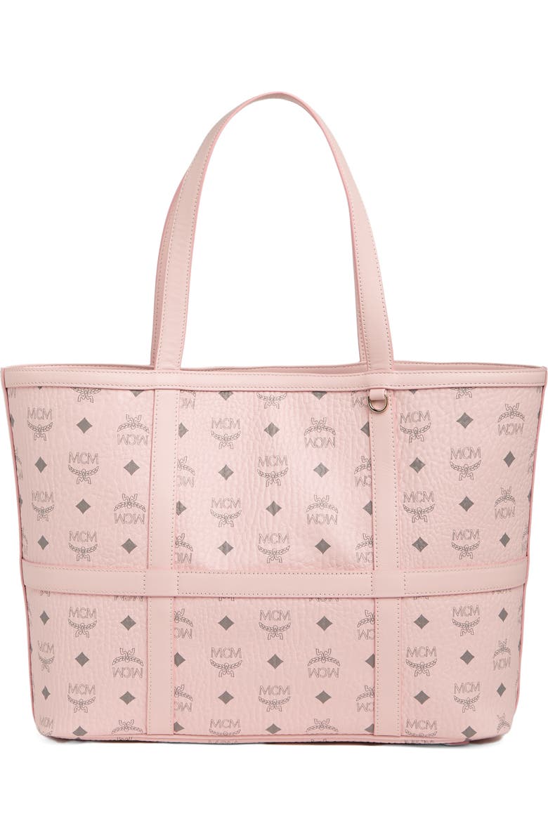 MCM Aren Visetos Medium Shopper, Main, color,