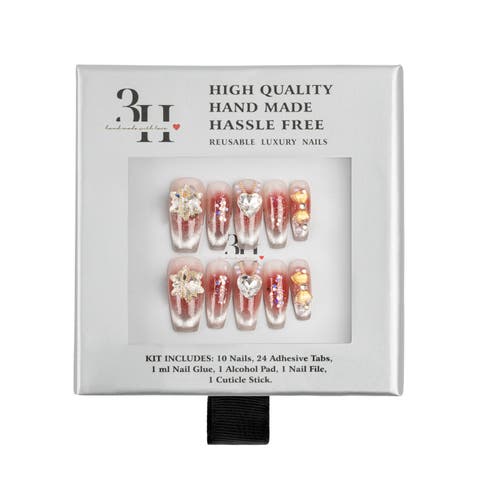 Eternal Blossom Luxury Handmade Press On Nails