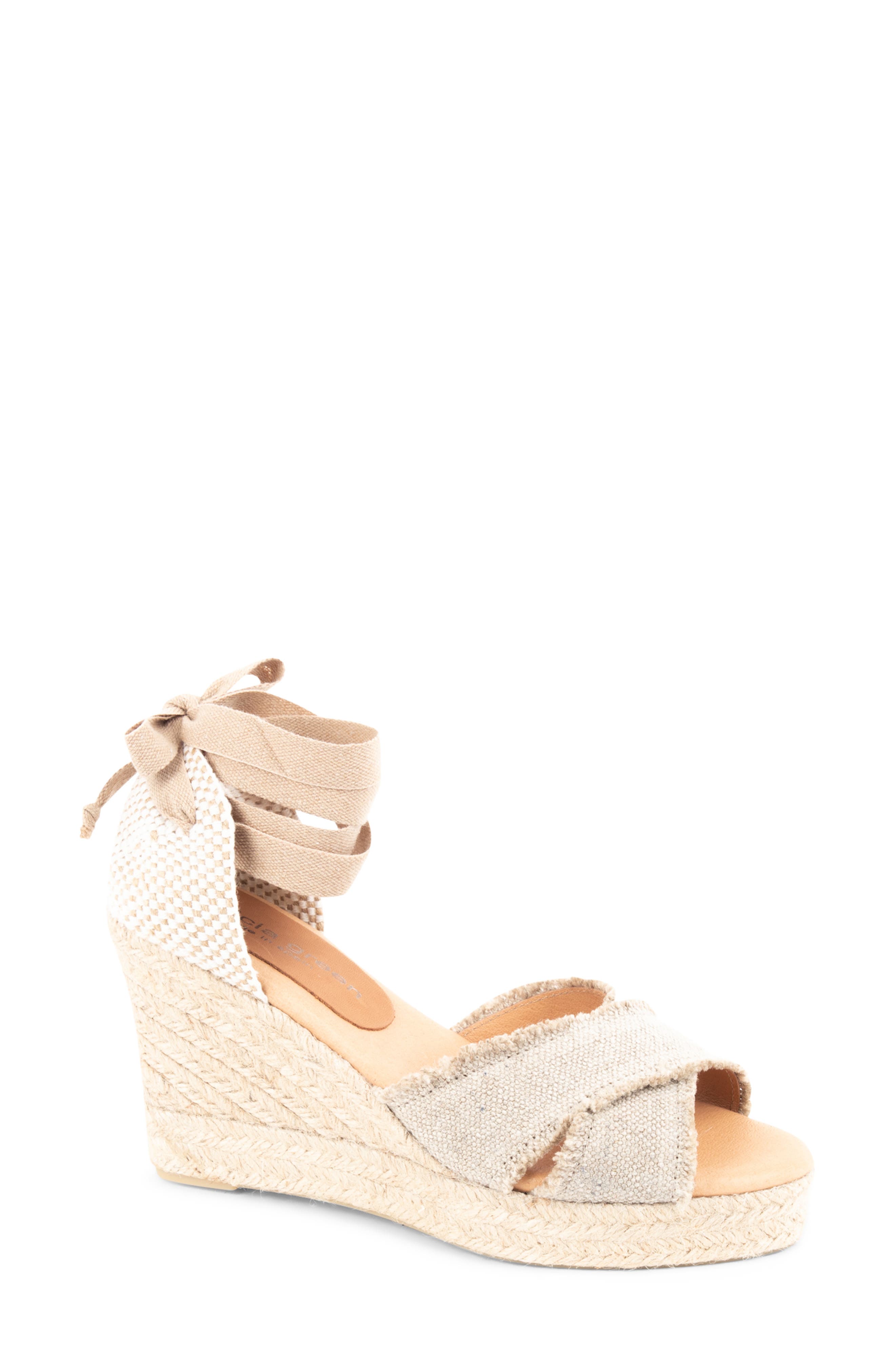 patricia green Freya Espadrille Wedge Sandal, Main, color, Natural