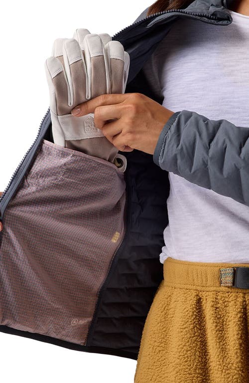 Backcountry Peale Primaloft Stitch-free Baffle Stretch Jacket In Animal Print