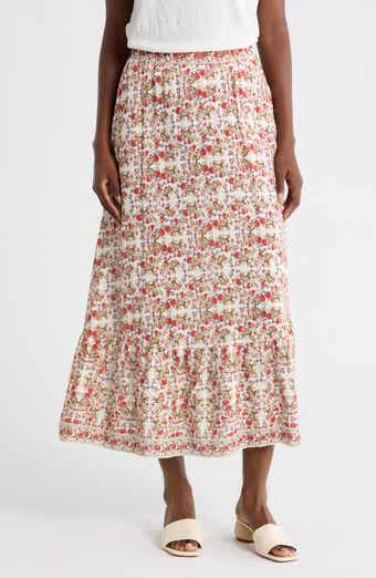 Floral Maxi Skirt