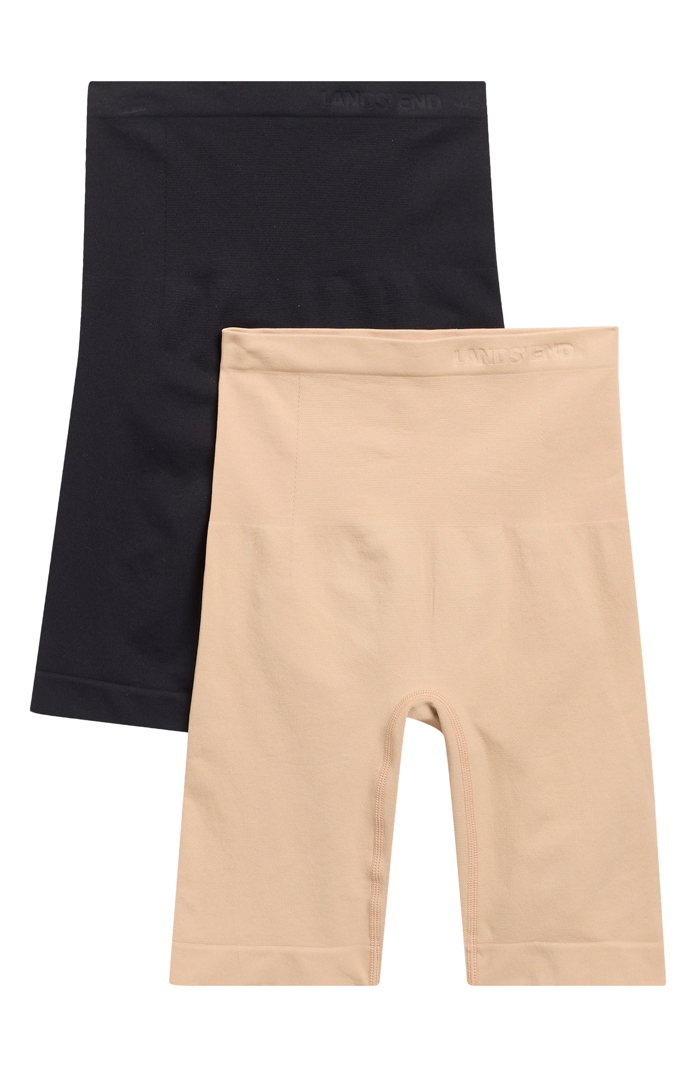 Lands' End Contour Flex 2-Pack Mid Waist Flex Shaping Briefs