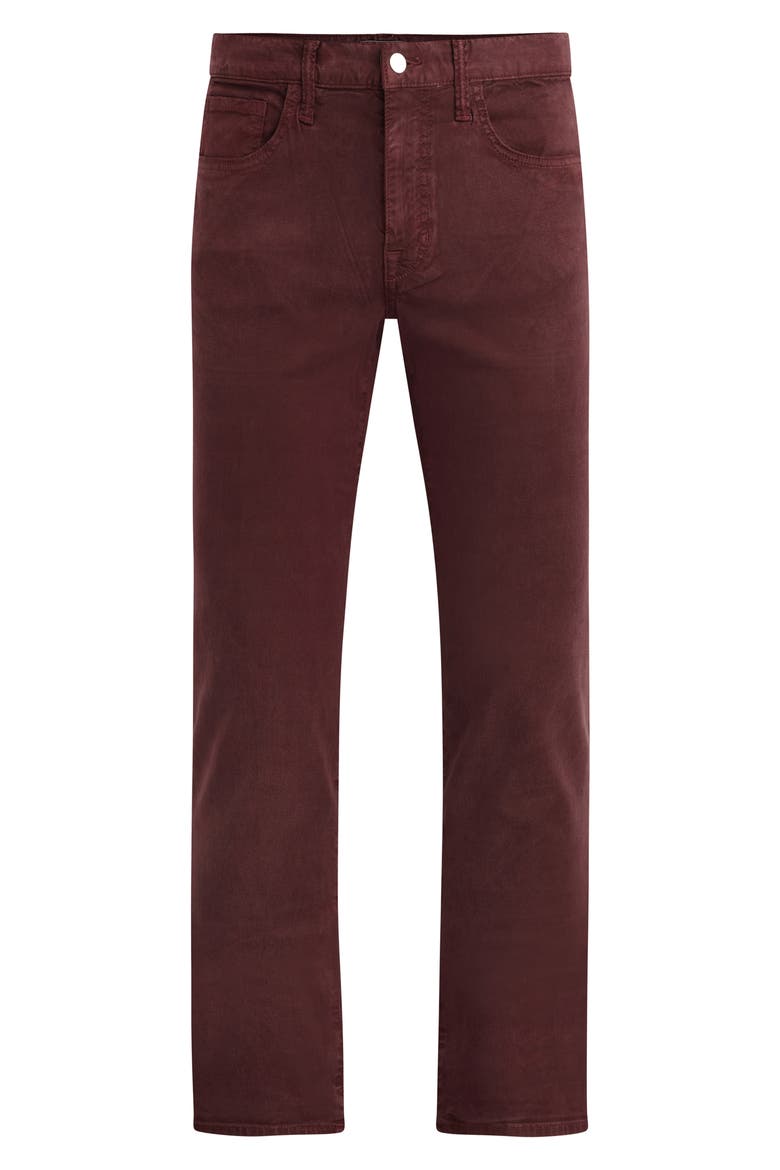 The Brixton Twill Chinos, Alternate, color, MERLOT