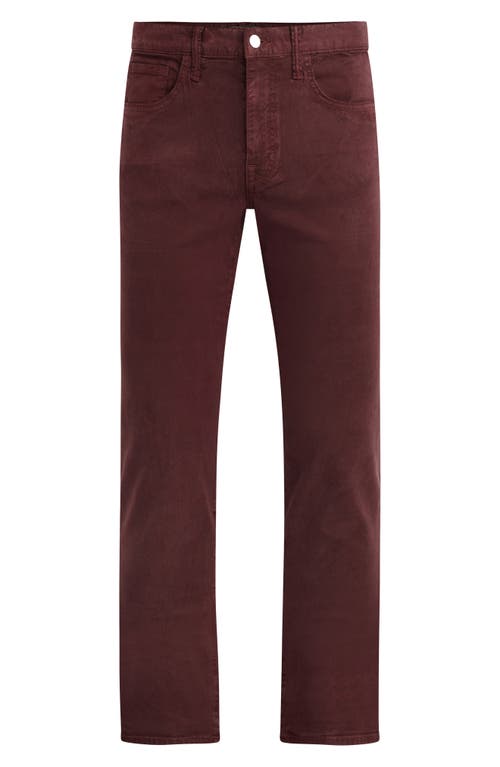 Joe's The Brixton Twill Chinos In Brown