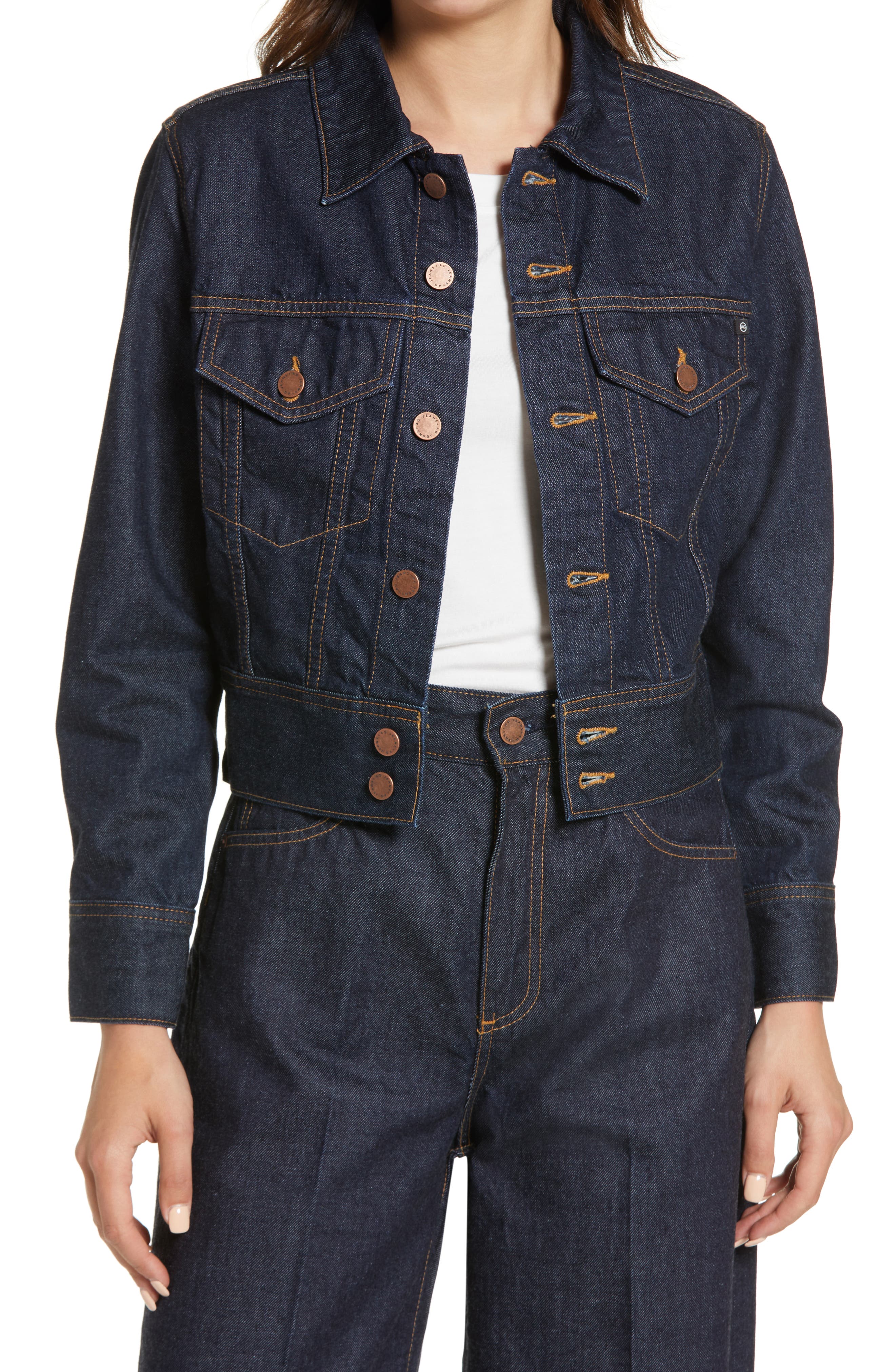AG Jemma Dark Wash Denim Jacket