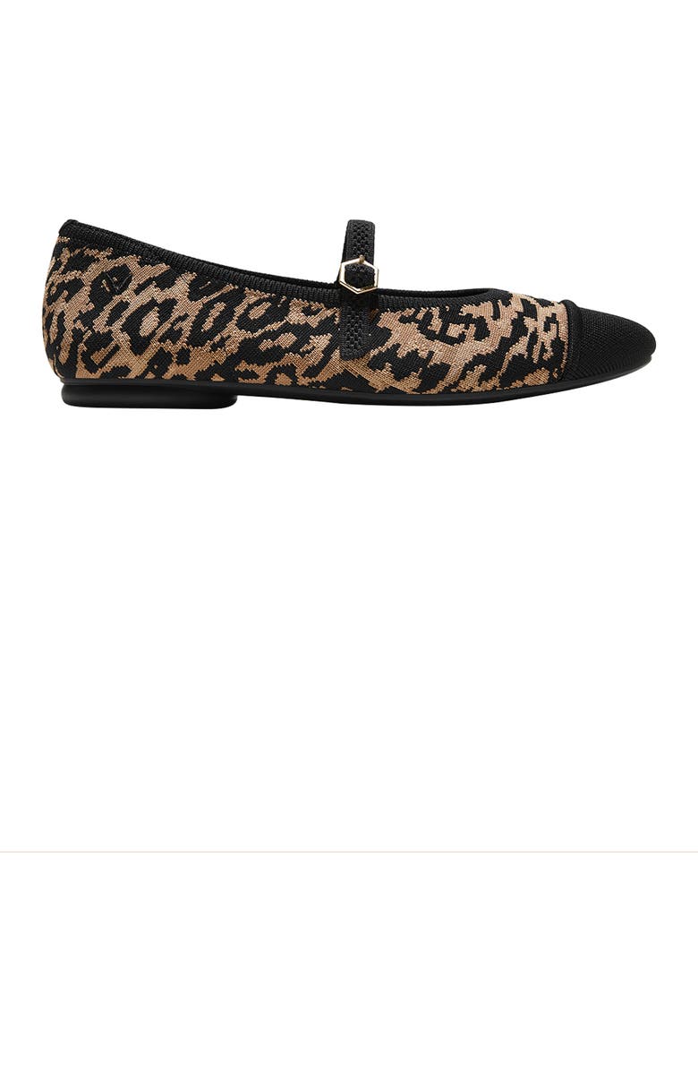 VIVAIA Almond-Toe Mary-Jane AdaptAll, Alternate, color, Mini Leopard