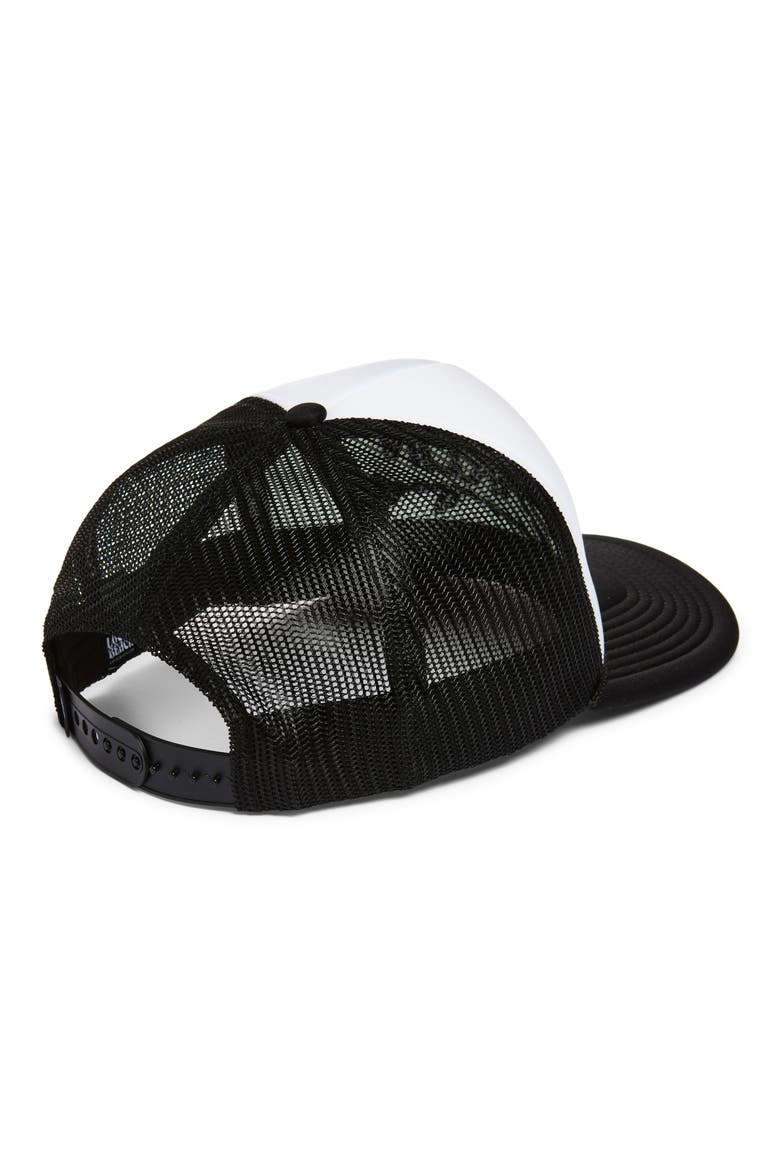 Darlin' Trucker Hat, Alternate, color, BLACK/WHITE