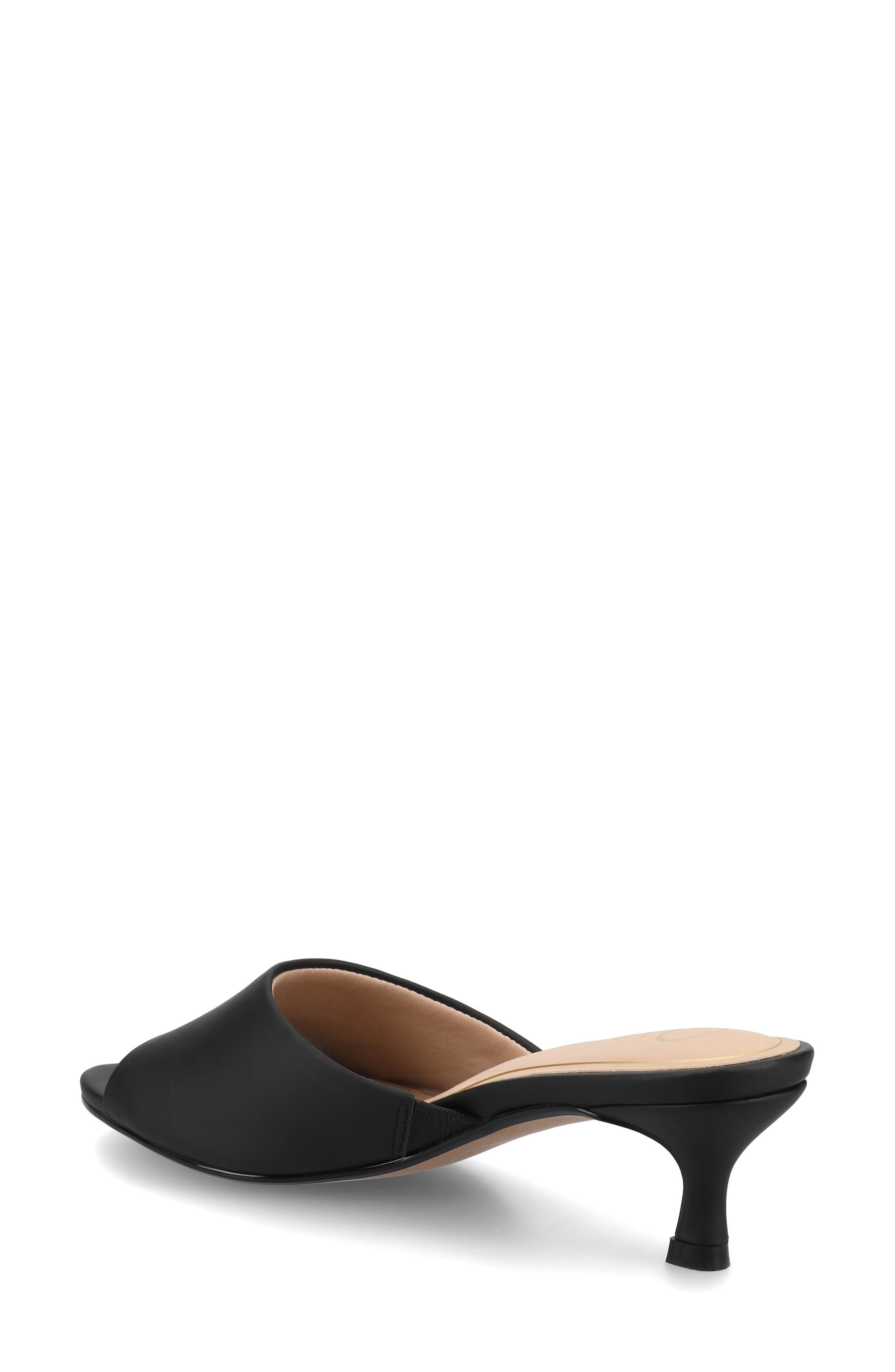 Journee Collection Jeylah Kitten Heel Slide Sandal, Alternate, color, 