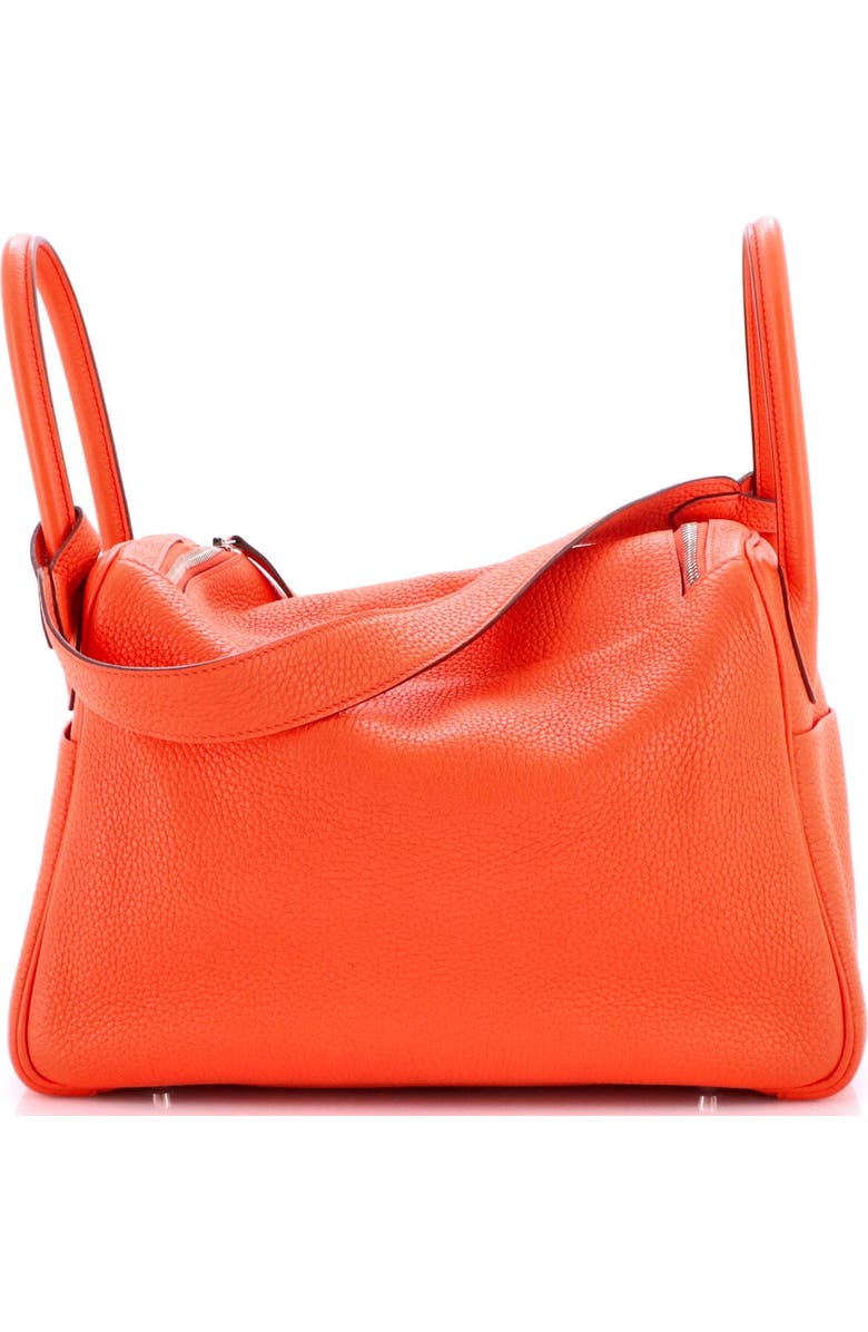 Pre-Owned Hermes Lindy Bag Clemence 30, Alternate, color, Orange Poppy
