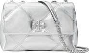 Tory Burch Small Kira Quilted Metallic Leather Shoulder Bag