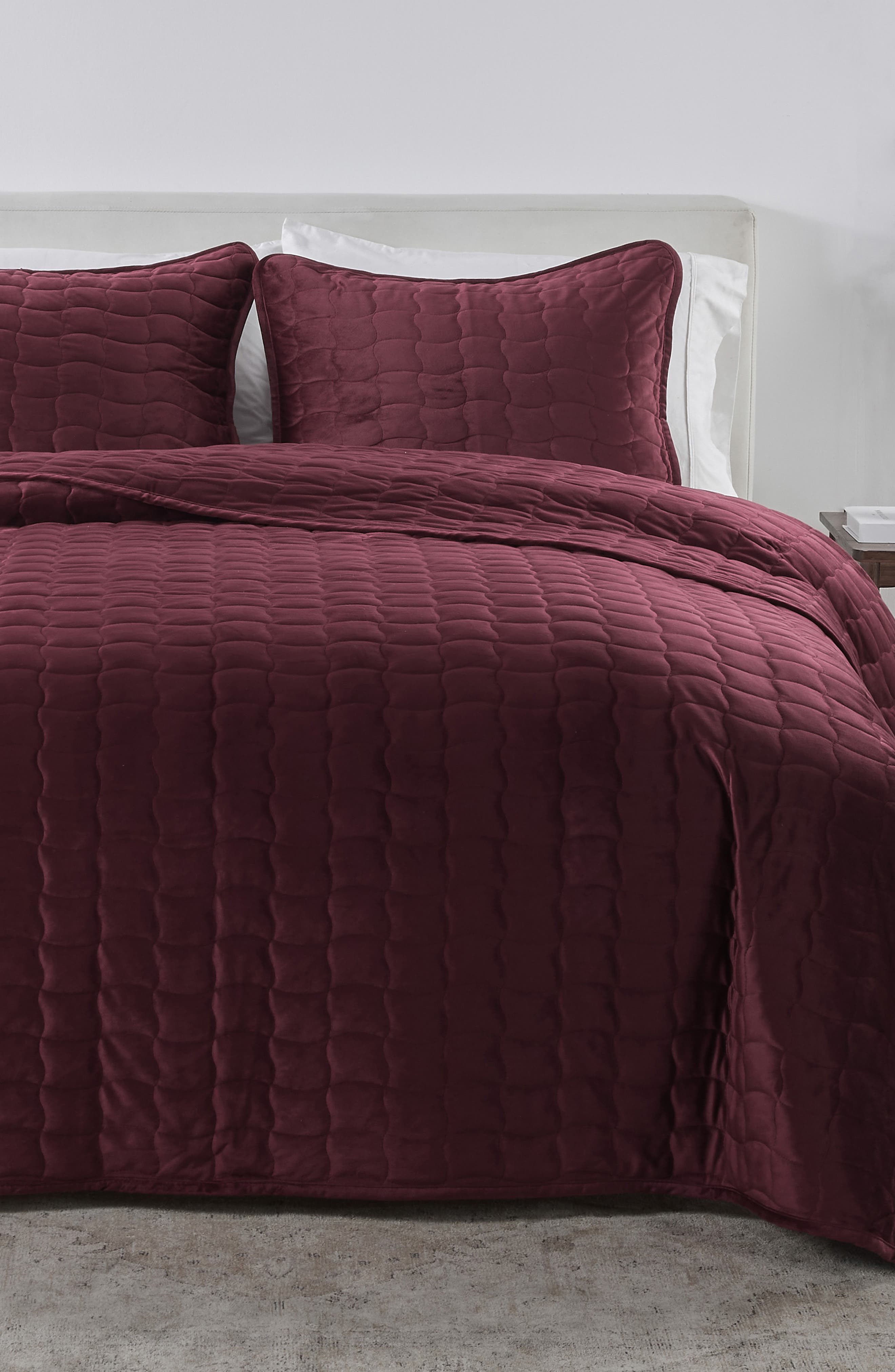 Woven & Weft Velvet Box Stitch Quilt Set