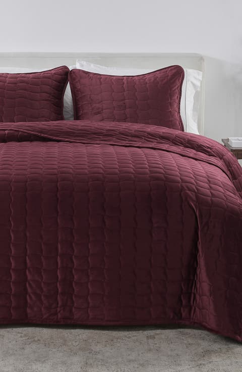 Velvet Box Stitch Quilt Set